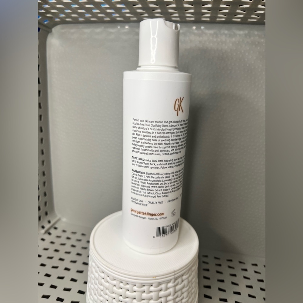 Georgette Klinger Rose Clarifying Toner Full Size, Alcohol Free Promotes Healing - Picture 4 of 9